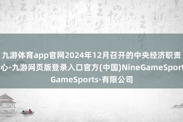 九游体育app官网2024年12月召开的中央经济职责会议备受热心-九游网页版登录入口官方(中国)NineGameSports·有限公司